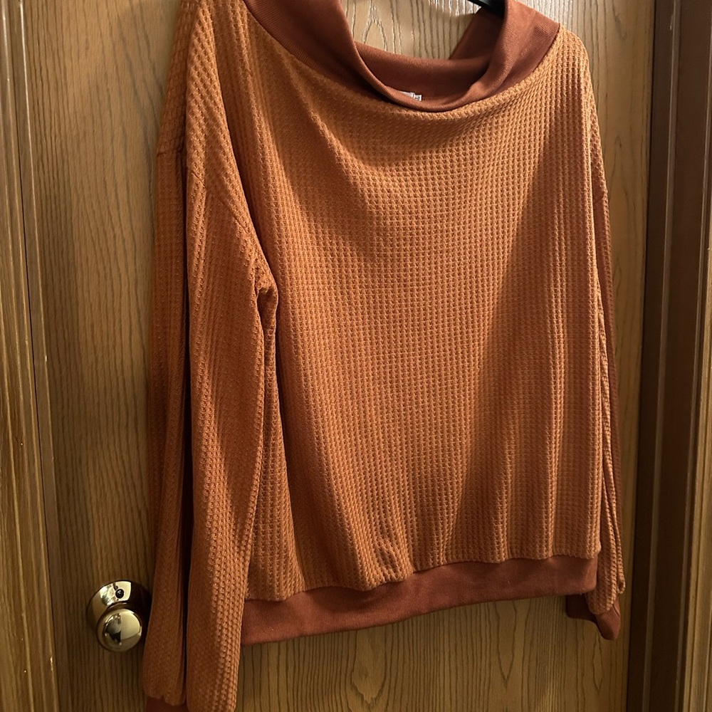 Rust Orange Women's Sweater